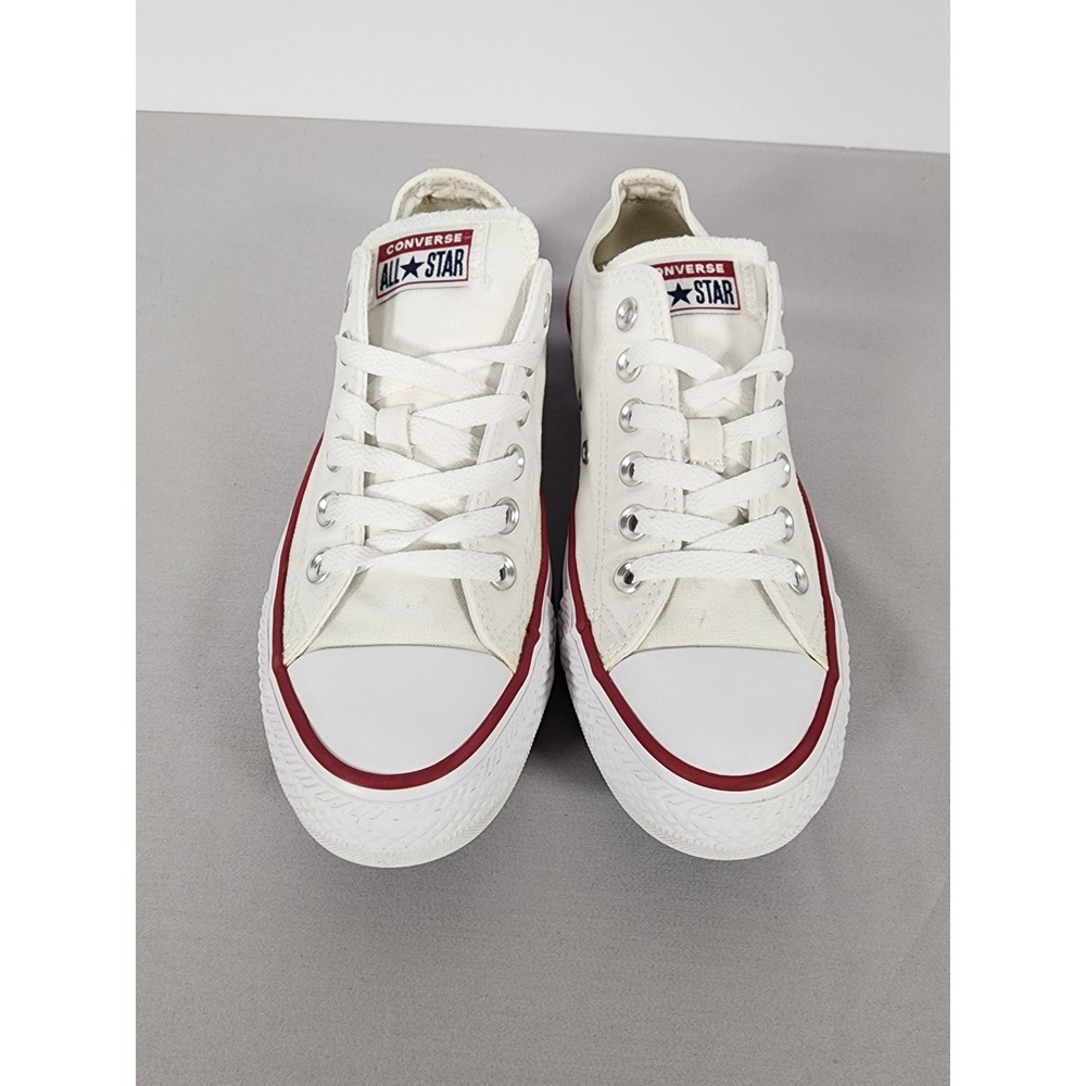 Converse Chuck Taylor All Star Low Top Sneakers White Canvas M9696 Mens 5 Wo 7 - Picture 10 of 14